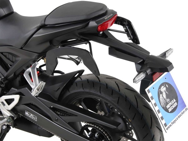 C-Bow Seitenträger schwarz für Honda CB 125 R (18-24) Hepco & Becker
