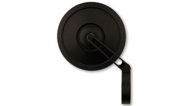 HIGHSIDER pro Lenkerendenspiegel Retro Schwarz Kurz (1Stck.)
