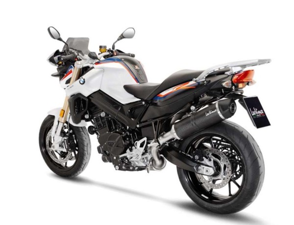 LeoVince Auspuffanlage LV One Evo für BMW F 800 GT /R, Carbon, slip on, Euro4, E-Gutachten