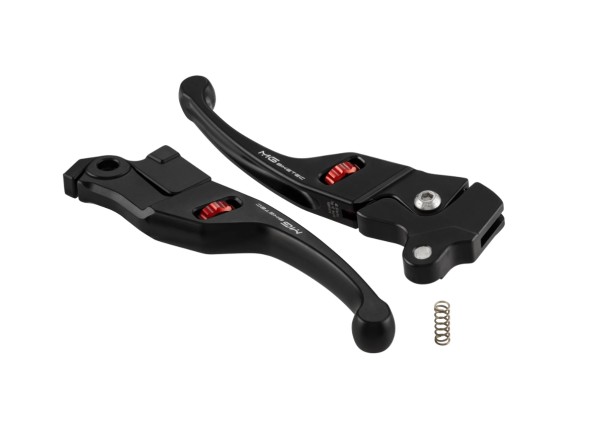 Sporthebel Set Bremse MG Biketec schwarz für Vespa Primavera /​Sprint 50-150ccm 4T (24-) Euro5+