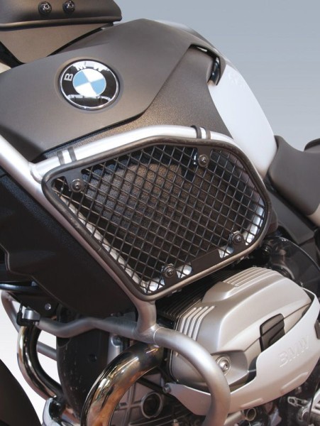 Tankschutzgitter für BMW R 1200 GS Adventure, Stahl, schwarz