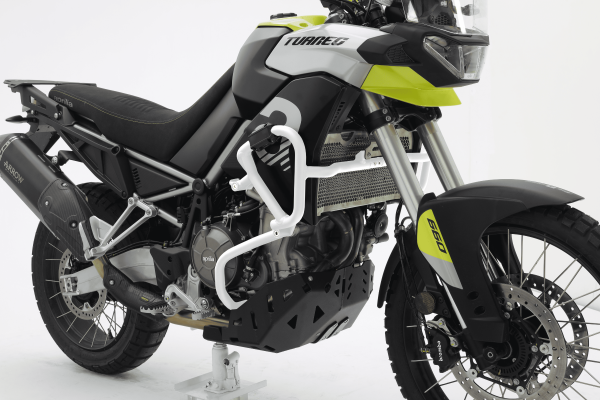 Sturzbügel weiß für Aprilia Tuareg 660