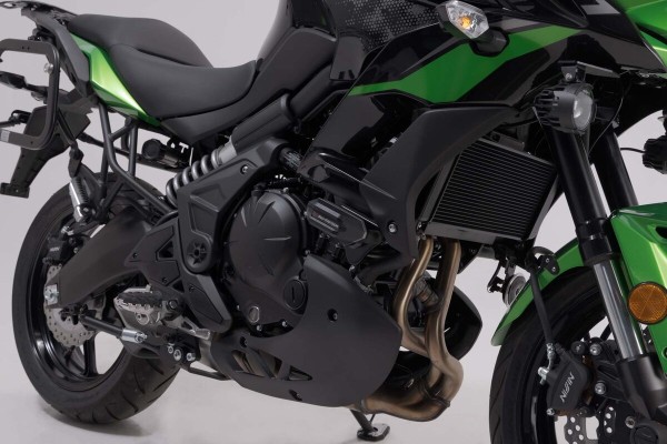 SW-Motech Sturzpad-Kit schwarz für Kawasaki KLE 650 Versys (14-21)