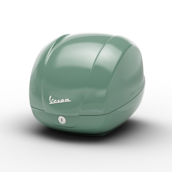 Original Topcase 36L grün V33 für Vespa GTS 125/310 und GTV 310