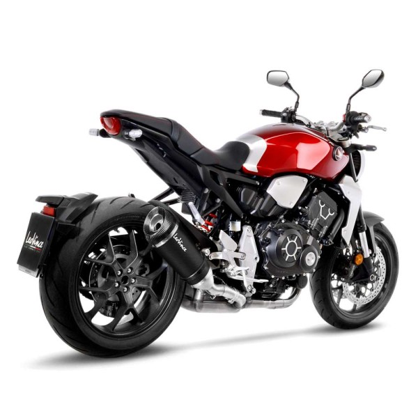 LeoVince Auspuffanlage Factory S für Honda CB 1000 R, Carbon, slip on, Euro4+5, E-Gutachten