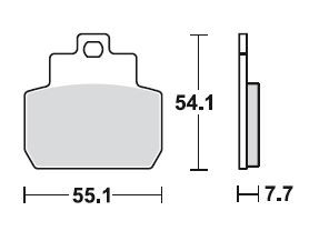 TRW Bremsbelagsatz, Sintermetall, mit ABE, MCB782SRM
