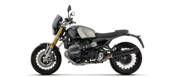 ARROW Auspuff REBEL DARK Slip-On schwarz mit schwarzer Aluminium-Endkappe für BMW R 12 nineT (24-)
