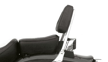 Sissybar ohne Gepäckträger chrom für Honda CA 125 Rebel (95-01) /CMX 250 Rebel (96-01)