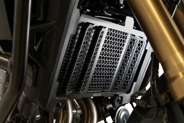 Kühlerschutz für Honda CB 500 X (19-23) / NX 500 (24-) Alu schwarz