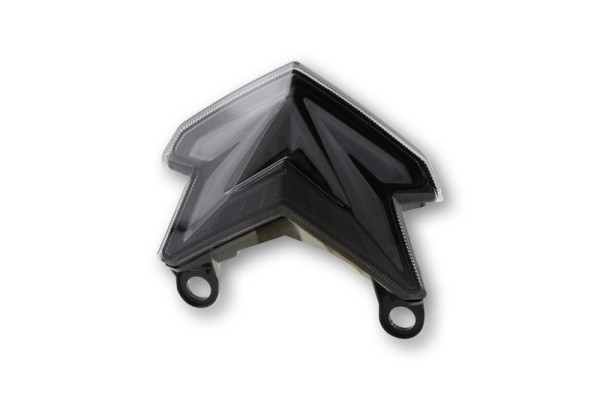 HIGHSIDER smart LED Rücklicht Schwarz Kawasaki Style, E-Geprüft (1Stck)
