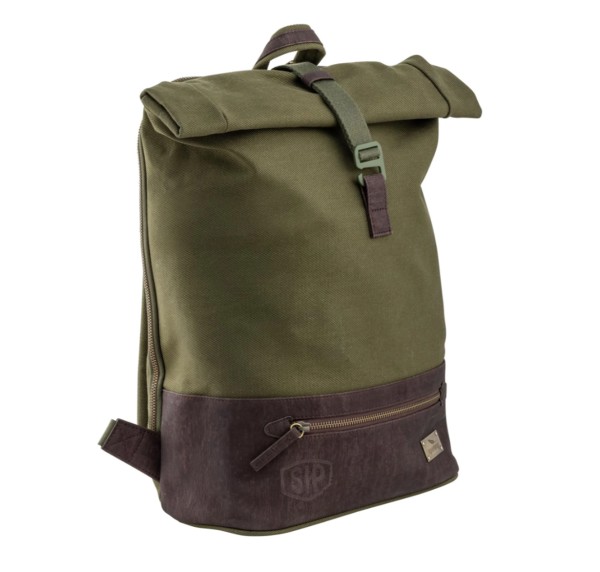 Rucksack Sperling VESPA-Rider Night "SIP Edition" - olive/Kork braun