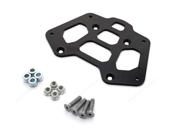 Top Case Halteplatte für Moto Guzzi Stelvio (24-)