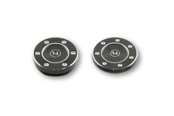 HIGHSIDER pro Abdeckkappen Schwarz Set B, 2 Stck, Für BMW