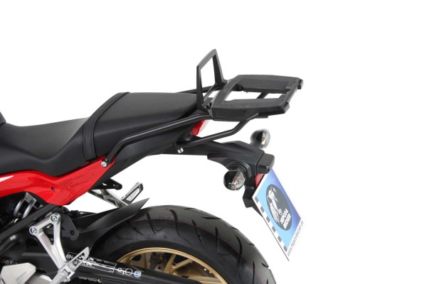 Alurack Topcase-Träger schwarz für Honda CBR 650 F (14-18) Hepco & Becker