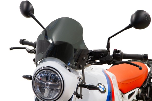 Niedrige Windschutzscheibe für BMW R nineT Urban G/S (21-23), stark getöht