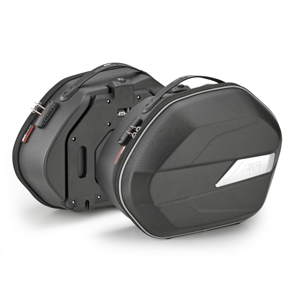Weightless 25L Seitentaschen Satz MONOKEY halbstarr Givi
