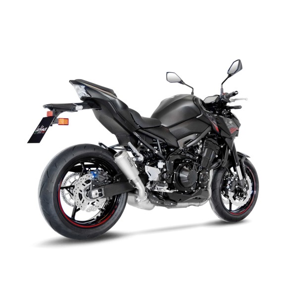 LeoVince Auspuffanlage LV 10 für Kawasaki Z 900, Titan silber, slip on, Euro4+5, E-Gutachten