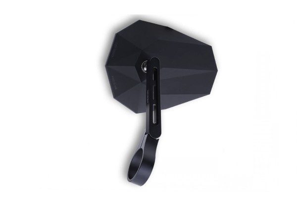 Lenkerendspiegel für Vespa links o. rechts, schwarz, Highsider Stealth X5