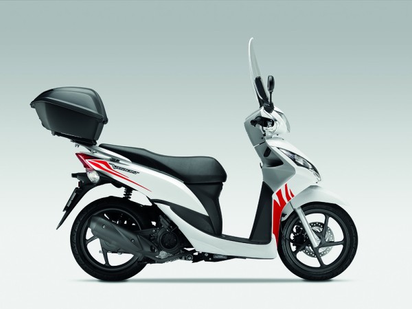 Original Honda Vision50/ Vision110 Aufklebersatz "Safari" rot