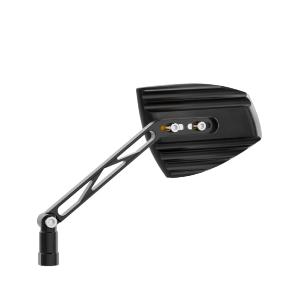 HIGHSIDER pro Spiegel Wave Schwarz/Gold (Paar)