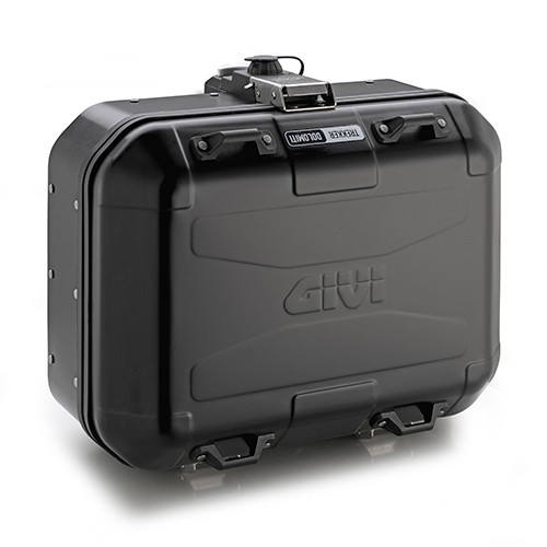 Trekker 30 Dolomiti MONOKEY Topcase / Seitenkoffer Aluminium schwarz Givi