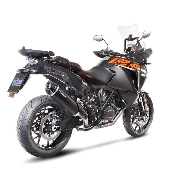 LeoVince Auspuffanlage Nero Evo 2 für KTM 1290 Adventure /Duke, schwarz, slip on, E-Gutachten