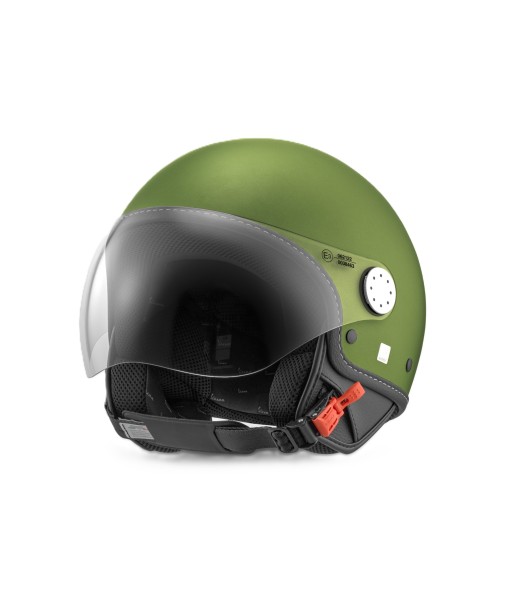 Vespa Jethelm, Vespa Visor LangHe, grün matt (V29)