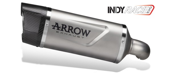 ARROW Auspuff INDY RACE EVO Aluminium mit Carbon-Endkappe für F 900 R / F 900 XR (25-)