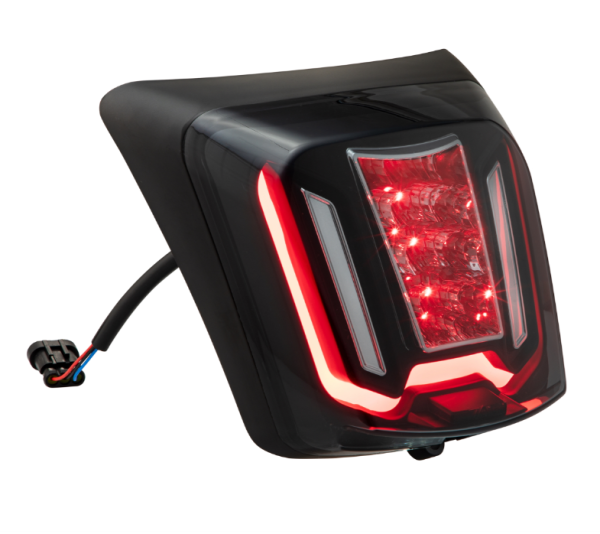 Rücklicht ZELIONI für Vespa GTS/​GTS Super 125-300ccm HPE, schwarz matt, getönt