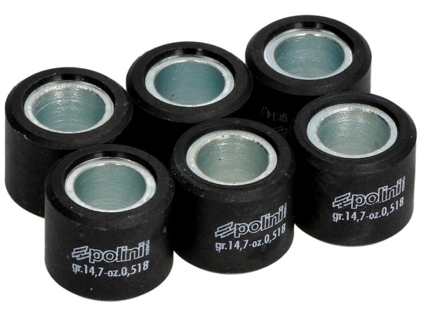 Polini Variatorrollensatz, 20x17 mm, 14,7 g, Stück: 6