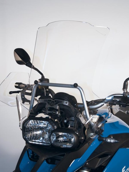 Hohe Windschutzscheibe ADV Typ für BMW F 800 GS (12-18), rauchgrau