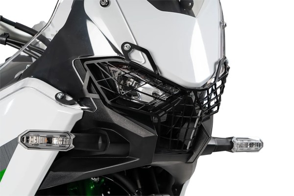 Lampenschutzgitter schwarz für Kawasaki KLE 500 / SE (26-) Hepco & Becker