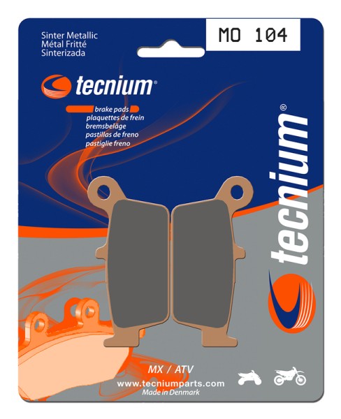 Tecnium MX/ATV Sintermetall Bremsbeläge - MO104