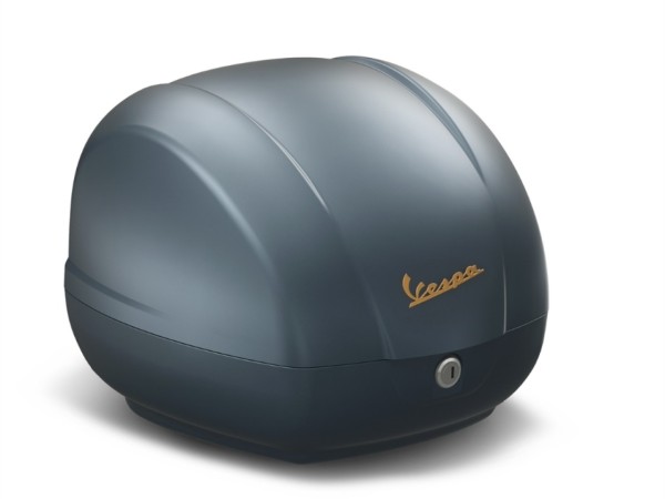 Vespa Topcase 36L blau ohne Rückenpolster Blue Officina 8 (D31)