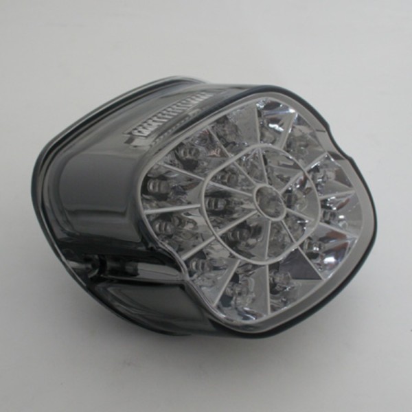 HIGHSIDER smart LED Rücklicht Schwarz HD Style, E-Geprüft (1Stck)