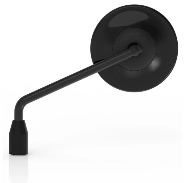 Spiegel RIZOMA E-POP links oder rechts für Vespa, schwarz