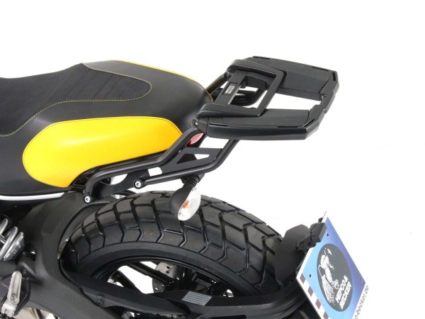Easyrack Topcaseträger schwarz für Ducati Scrambler 400 Sixty2 (16-20) Hepco & Becker