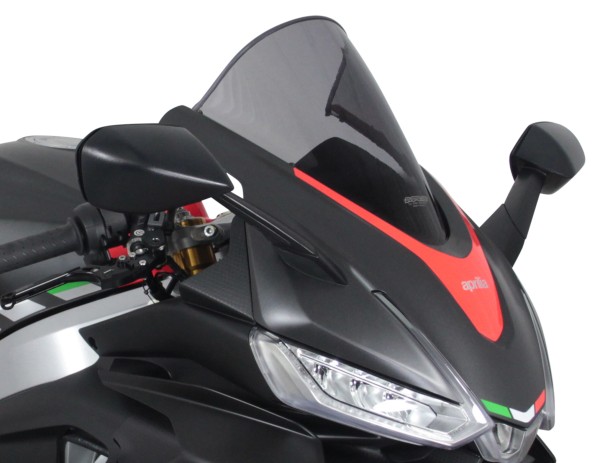 MRA Racingscheibe "R " rauchgrau für Aprilia RS 660 2021-