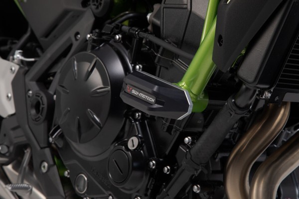 SW-Motech Sturzpad-Kit schwarz für Kawasaki Z 650 /RS /S