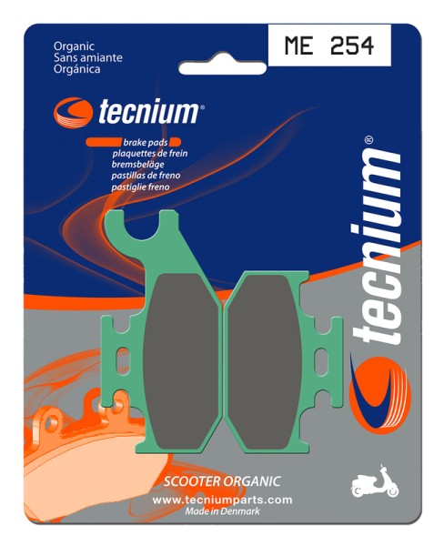 Tecnium Scooter Organische Bremsbeläge - ME254