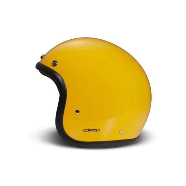 DMD Jethelm Retro, gelb, glänzend, Yellow, Fiberglas, ECE 22.06