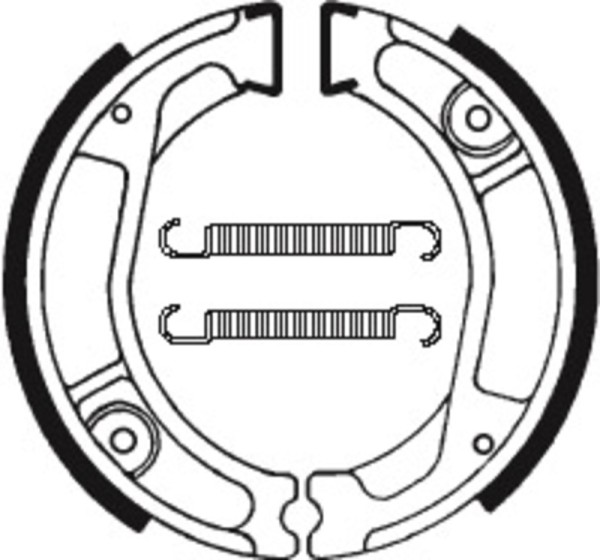 Tecnium Street Organische Bremsbacken - BA029