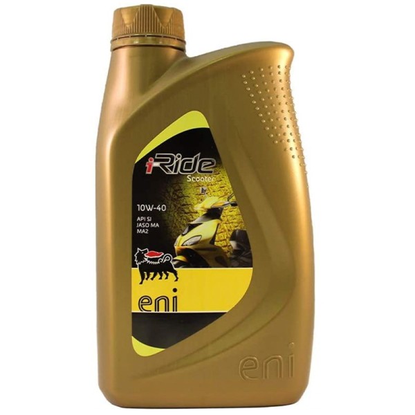 Eni Motoröl 4-Takt, 1 l, SAE 10W-40, i-Ride Scooter, teilsynthetisch