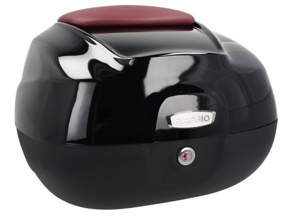 Top Case 37L mit Rückenlehne für Piaggio Beverly 350 Sport Touring (17-20) - schwarz 90/B