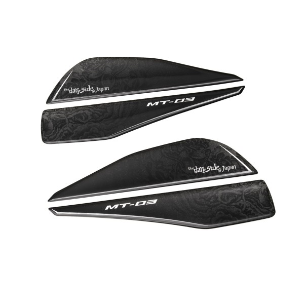 Original Yamaha MT-03 Tank-Seitenpads