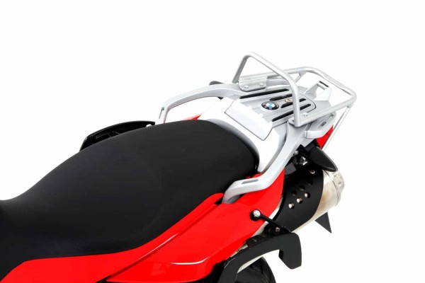 Rohrgepäckbrücke Topcase-Träger silber für BMW G 650 GS (11-16)/Sertao (12-16) Hepco & Becker