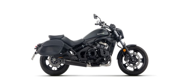 ARROW Auspuff DARK REBEL mit Aluminium-Endkappe für Kawasaki Vulcan S 650 2025-