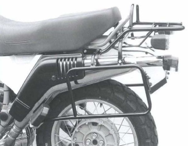 Rohrgepäckbrücke Topcase-Träger schwarz für BMW R 65 G/S (87-92)/R 80 G/S (80-87) Hepco & Becker