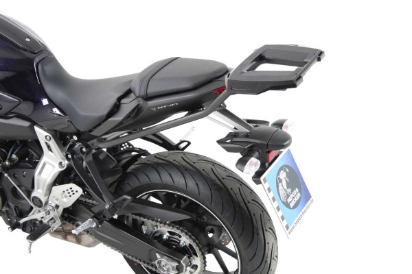 Alurack Topcase-Träger anthrazit für Yamaha MT-07 (Bj.14-17) Hepco & Becker