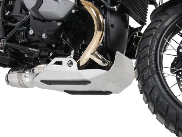 Motorschutzplatte silber für BMW R nineT Pure (16-23) Hepco & Becker